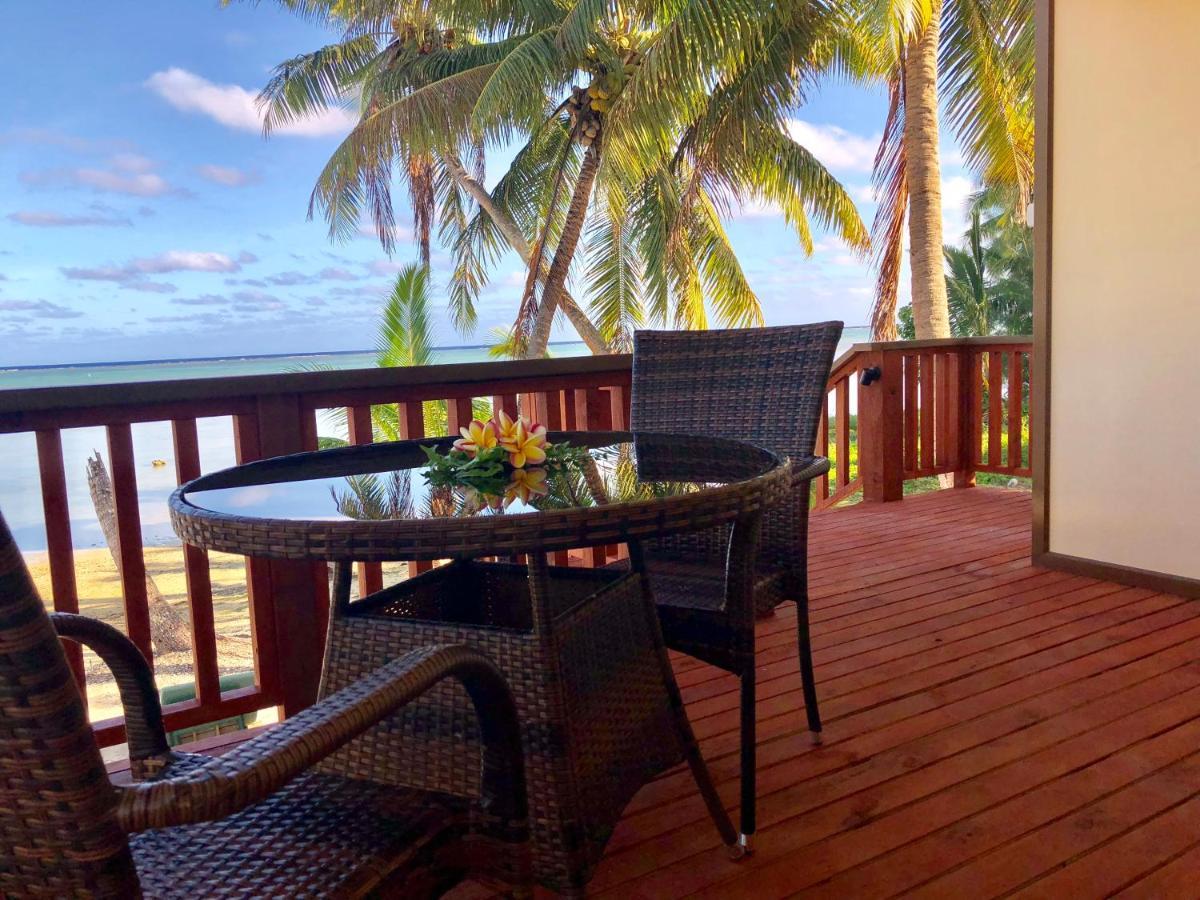 Rinos Beach Bungalow Hotell Amuri Exteriör bild