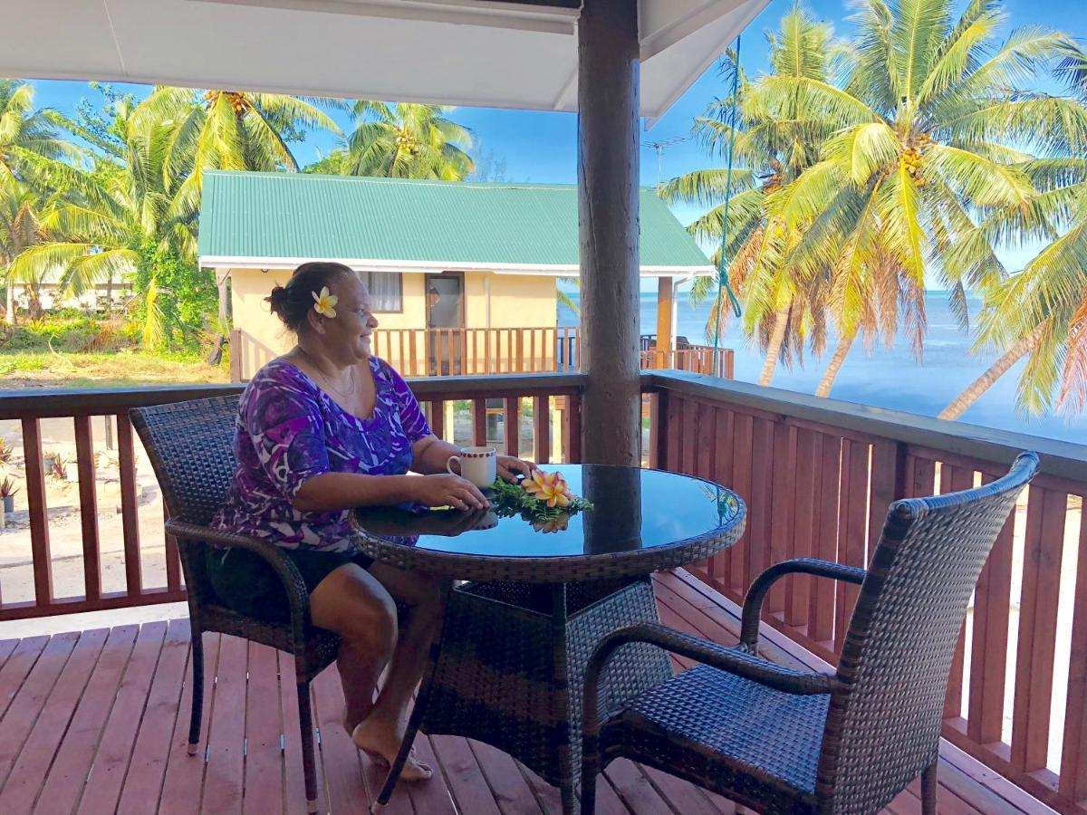 Rinos Beach Bungalow Hotell Amuri Exteriör bild