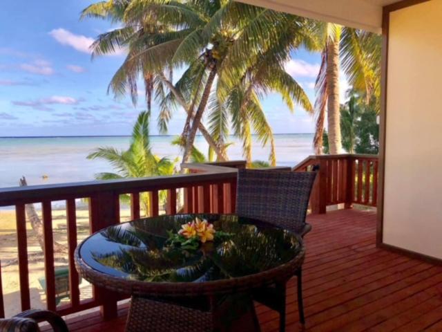 Rinos Beach Bungalow Hotell Amuri Exteriör bild