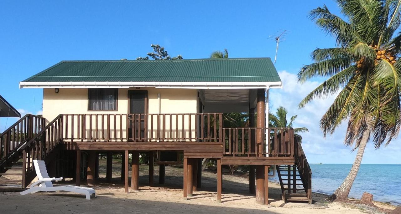 Rinos Beach Bungalow Hotell Amuri Exteriör bild