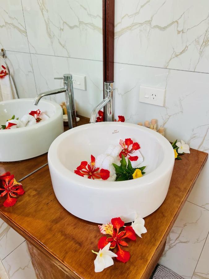 Rinos Beach Bungalow Hotell Amuri Exteriör bild
