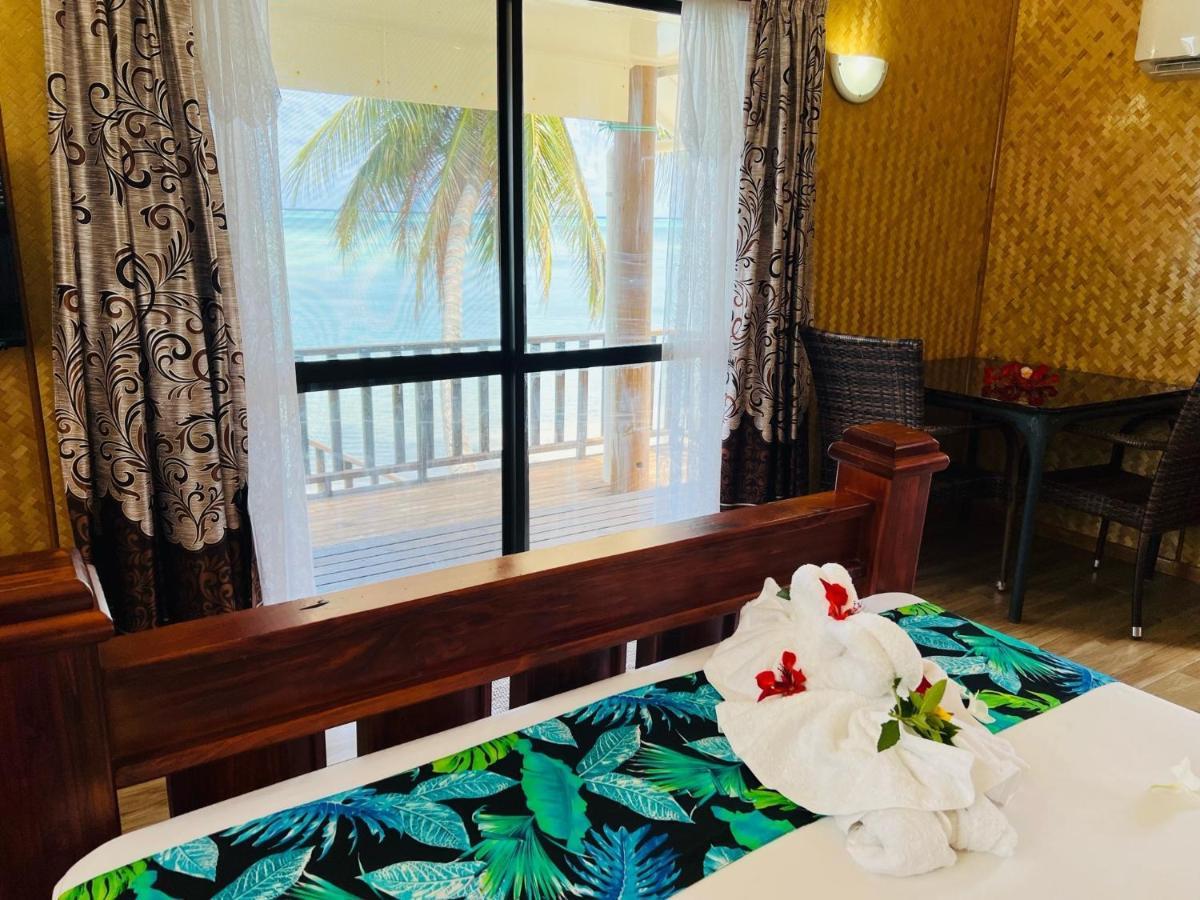 Rinos Beach Bungalow Hotell Amuri Exteriör bild