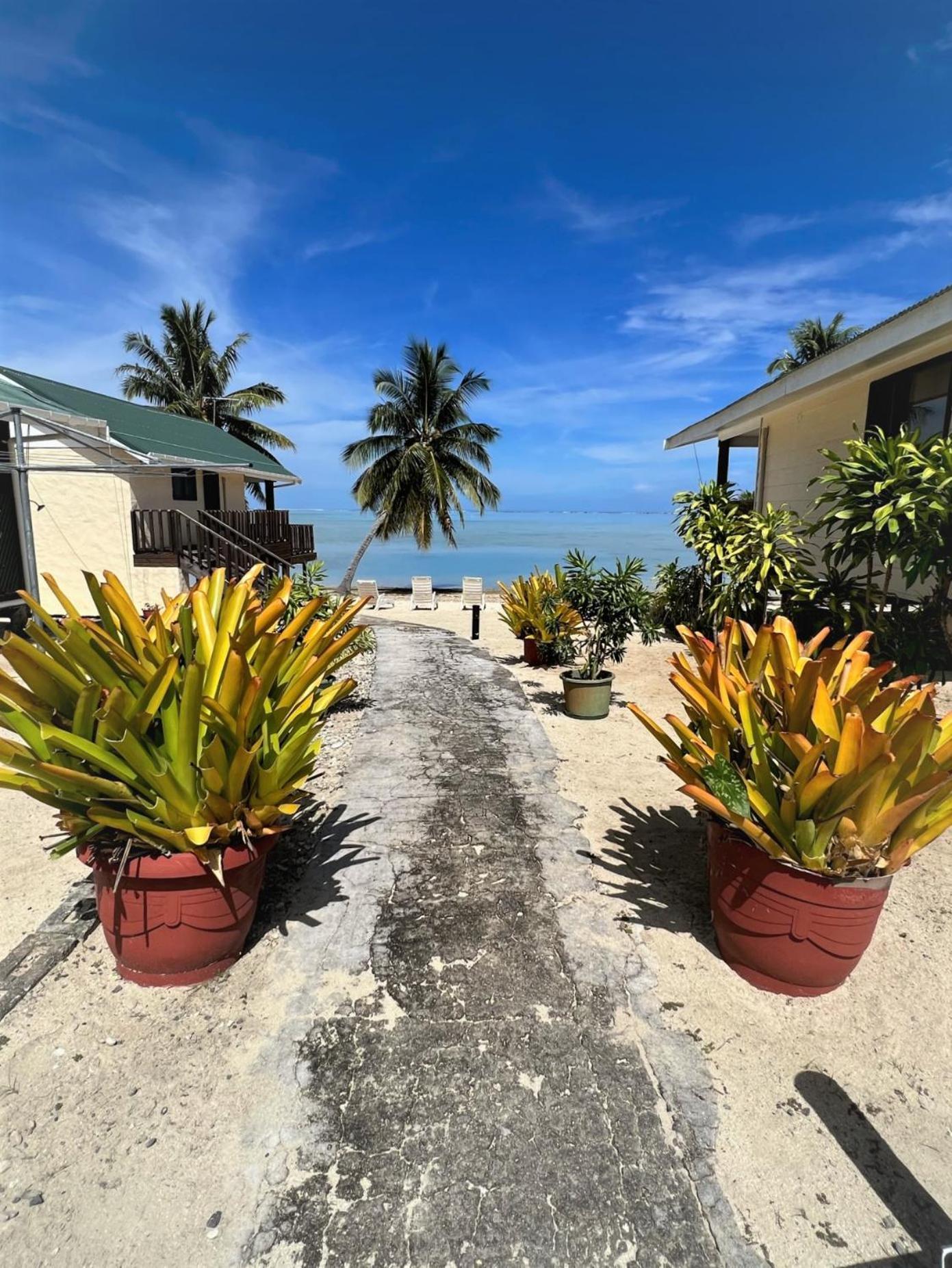 Rinos Beach Bungalow Hotell Amuri Exteriör bild